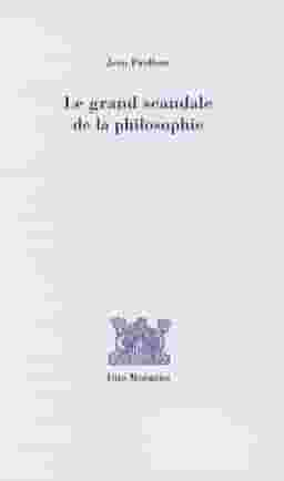 Couverture du livre Le grand scandale de la philosophie, de Jean Paulhan