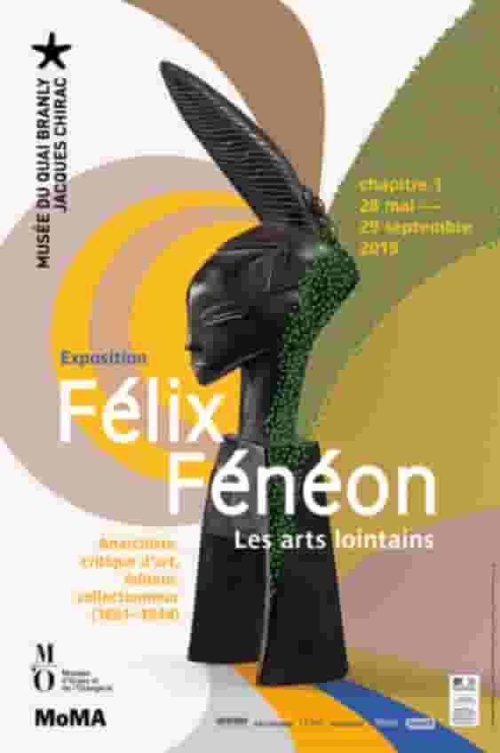 Affiche de l'exposition Félix Fénéon, Les arts lointains, au Musée du quai Branly à Paris