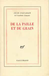 Couverture de De la paille et du grain