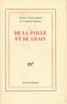 Couverture de De la paille et du grain