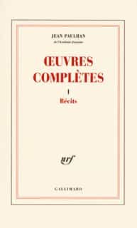 Couverture de Œuvres complètes, Tome I