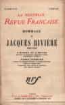 Couverture de La Nouvelle Revue Française 1925-1929