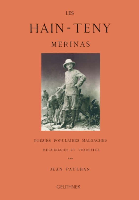 Couverture du livre Les hain teny merinas, de Jean Paulhan