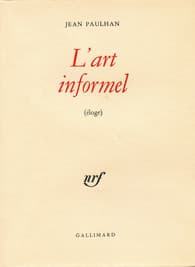 Couverture du livre L'art informel, de Jean Paulhan