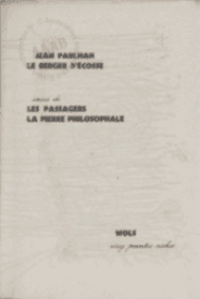 Couverture du livre Le Berger d'Écosse, de Jean Paulhan