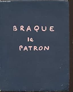 Couverture du livre Braque le patron, de Jean Paulhan