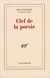 Couverture du livre Clef de la poésie, de Jean Paulhan