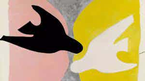 deux oiseaux, par Georges Braque